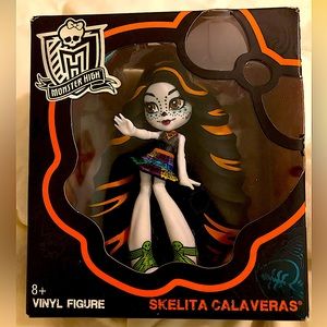 Monster High Skelita Calaveras 4" Vinyl Figure Mattel 2014